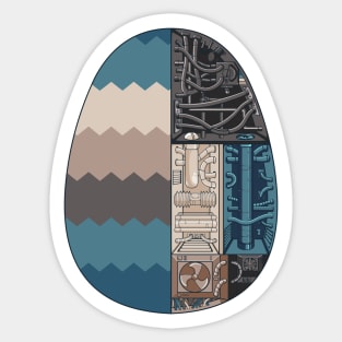 Easter Egg V.3 (SAND) Sticker